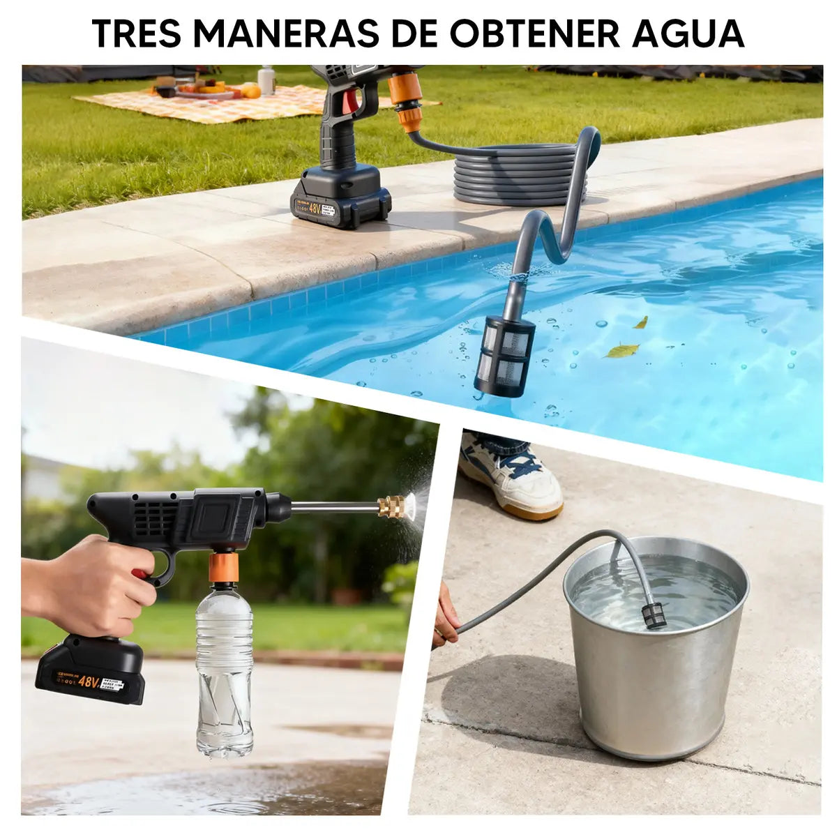 HIDROLAVADORA DE ALTA PRESIÓN + MINI ASPIRADORA DE REGALO 🚿 🎁
