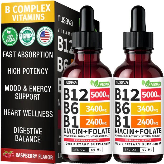 VITAMINA B12 LÍQUIDA DE ALTA ABSORCIÓN